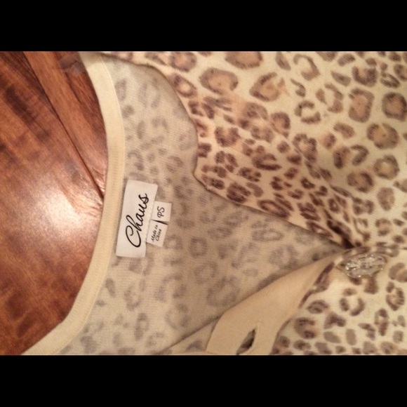 Claus leopard print sweater - Picture 2 of 3